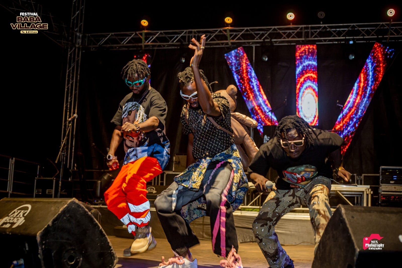 Festival International Baba Village — performance live sur la scène du festival