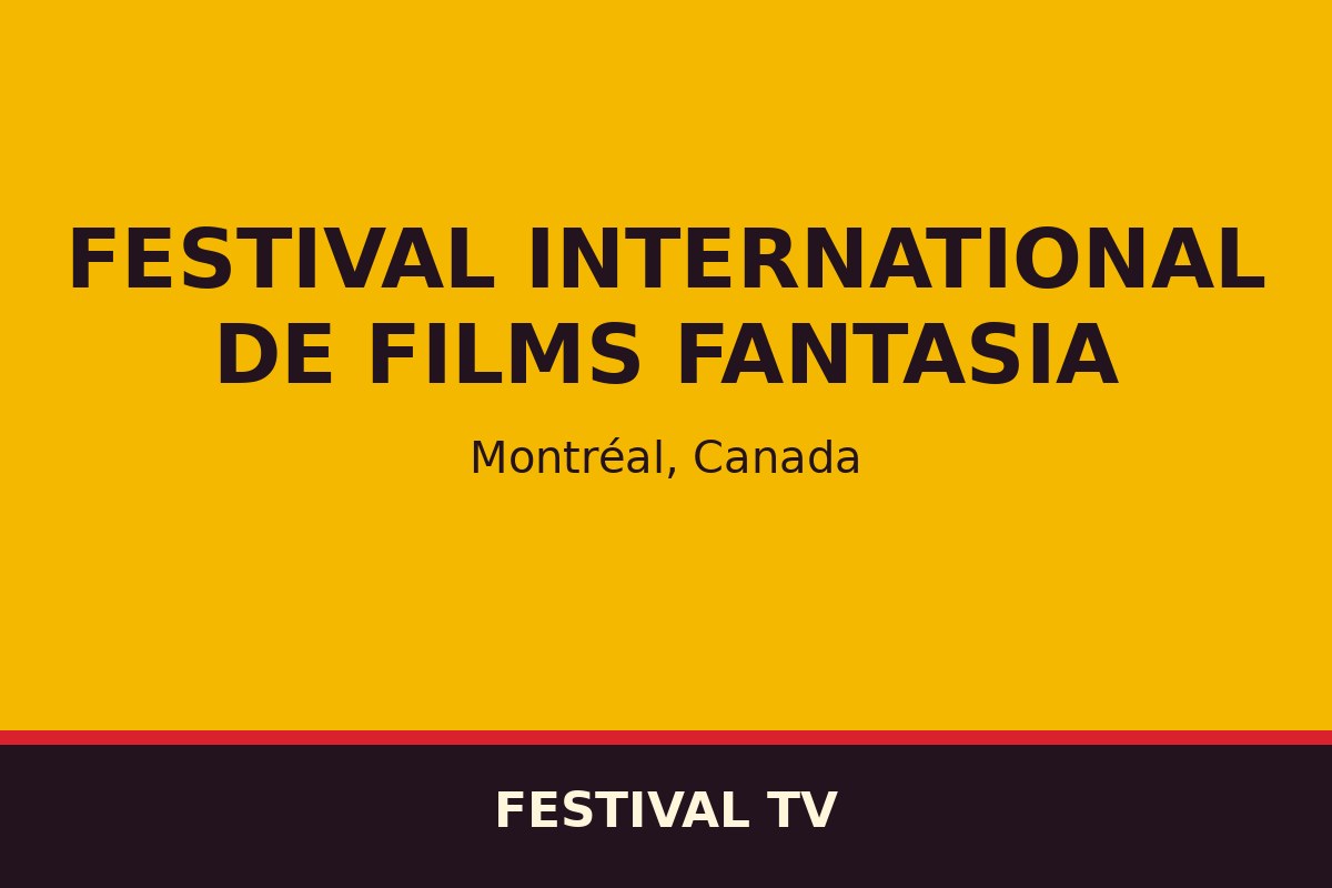 Festival international de films Fantasia — affiche / photo officielle