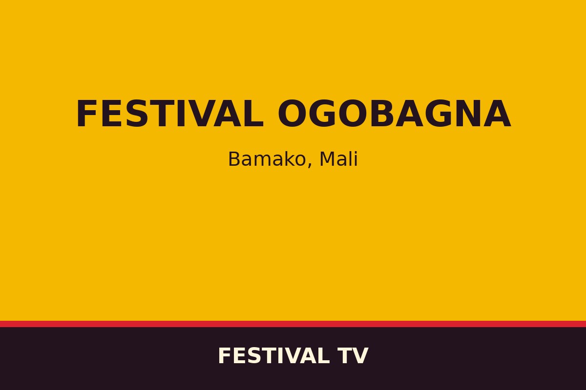 Festival Ogobagna — affiche / photo officielle
