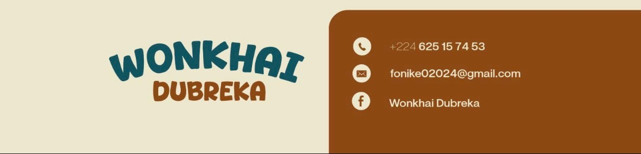 Carte contact officielle du Festival Wonkhai Dubréka