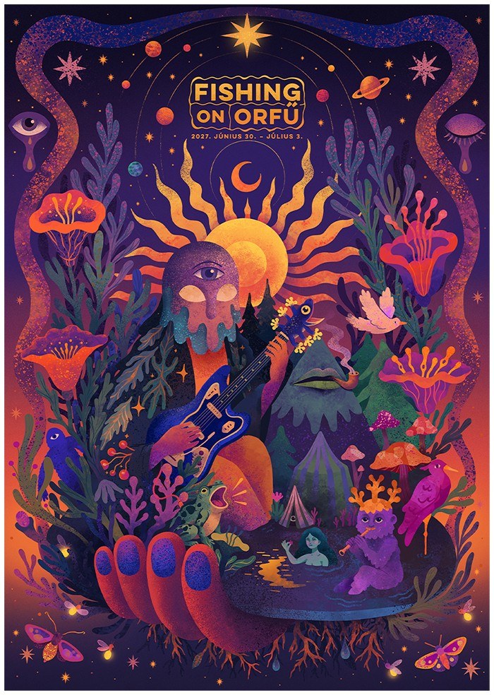 Fishing on Orfű — affiche / photo officielle