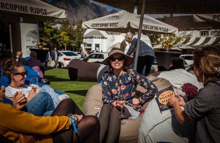 Franschhoek Literary Festival — affiche / photo officielle