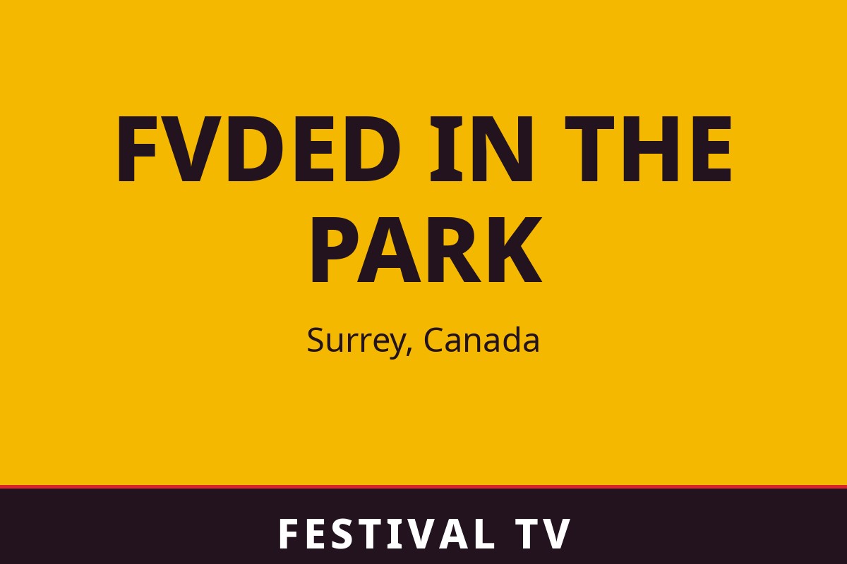 FVDED in the Park — visuel Festival TV