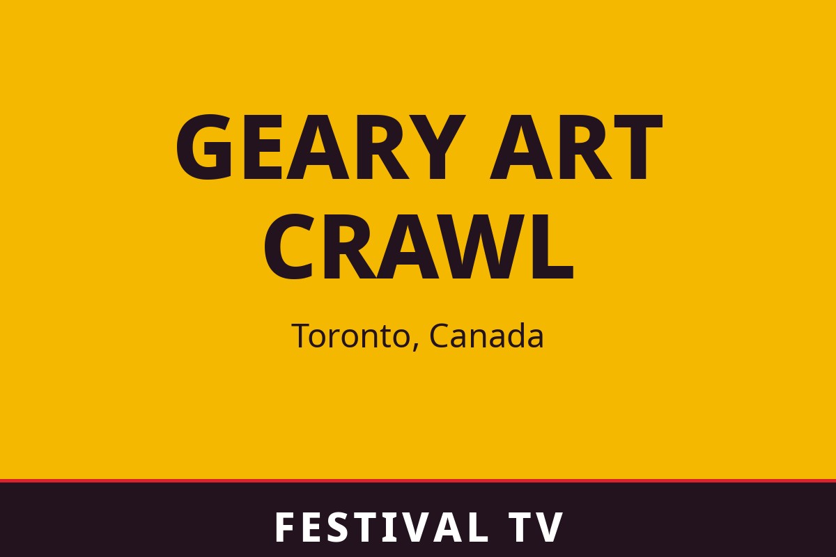 Geary Art Crawl — visuel Festival TV