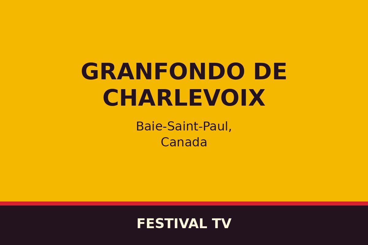 Granfondo de Charlevoix — affiche / photo officielle
