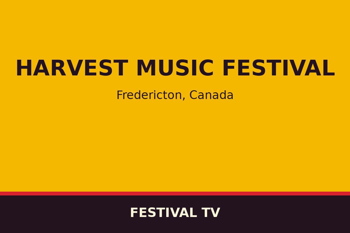 Harvest Music Festival — affiche / photo officielle
