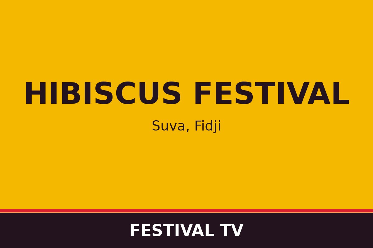 Hibiscus Festival — affiche / photo officielle
