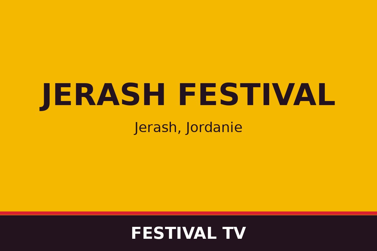 Jerash Festival — affiche / photo officielle