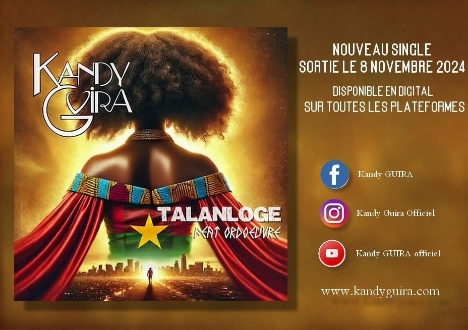 Official visual of the single Talanloge by Kandy Guira
