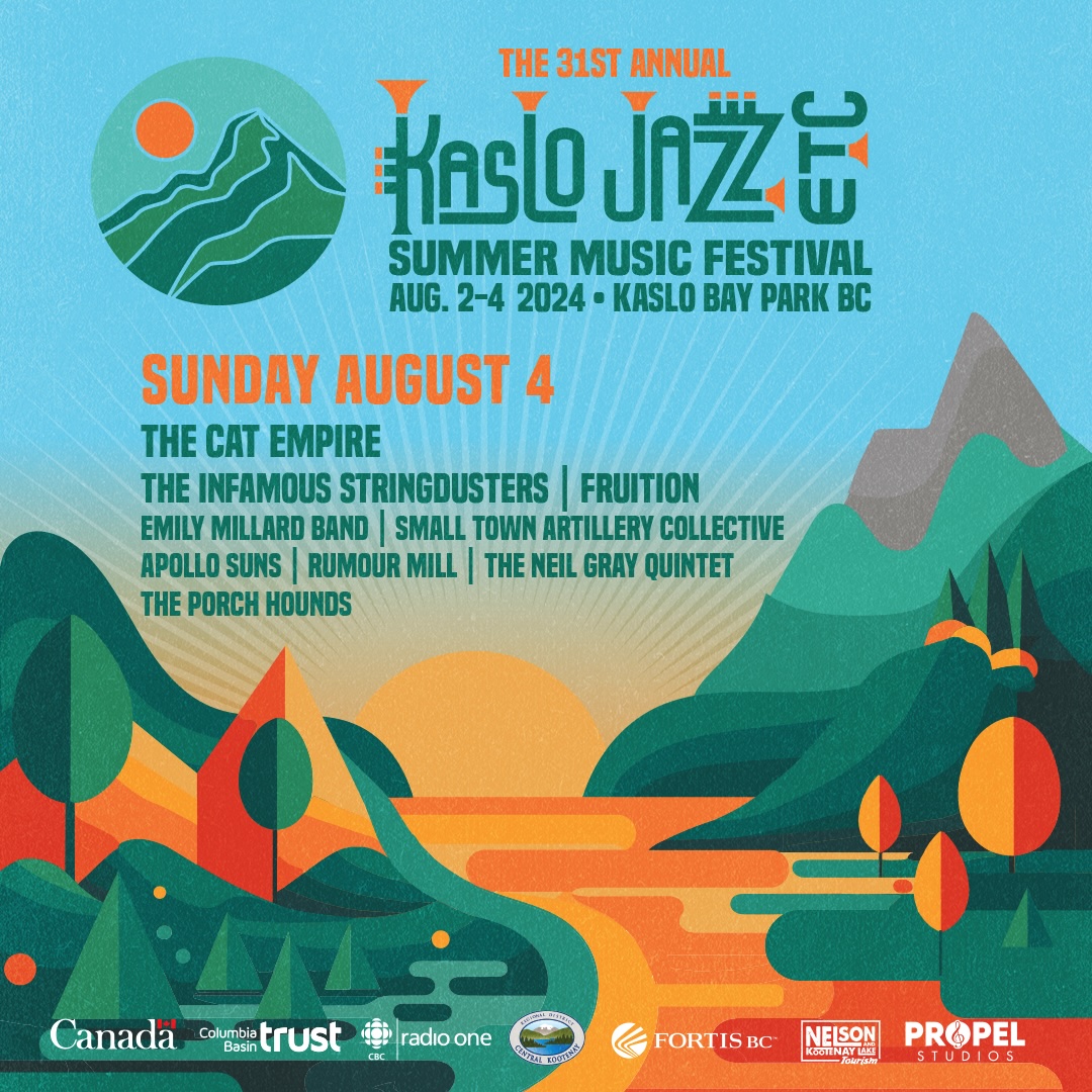 Kaslo Jazz Etc. Festival — poster / official photo