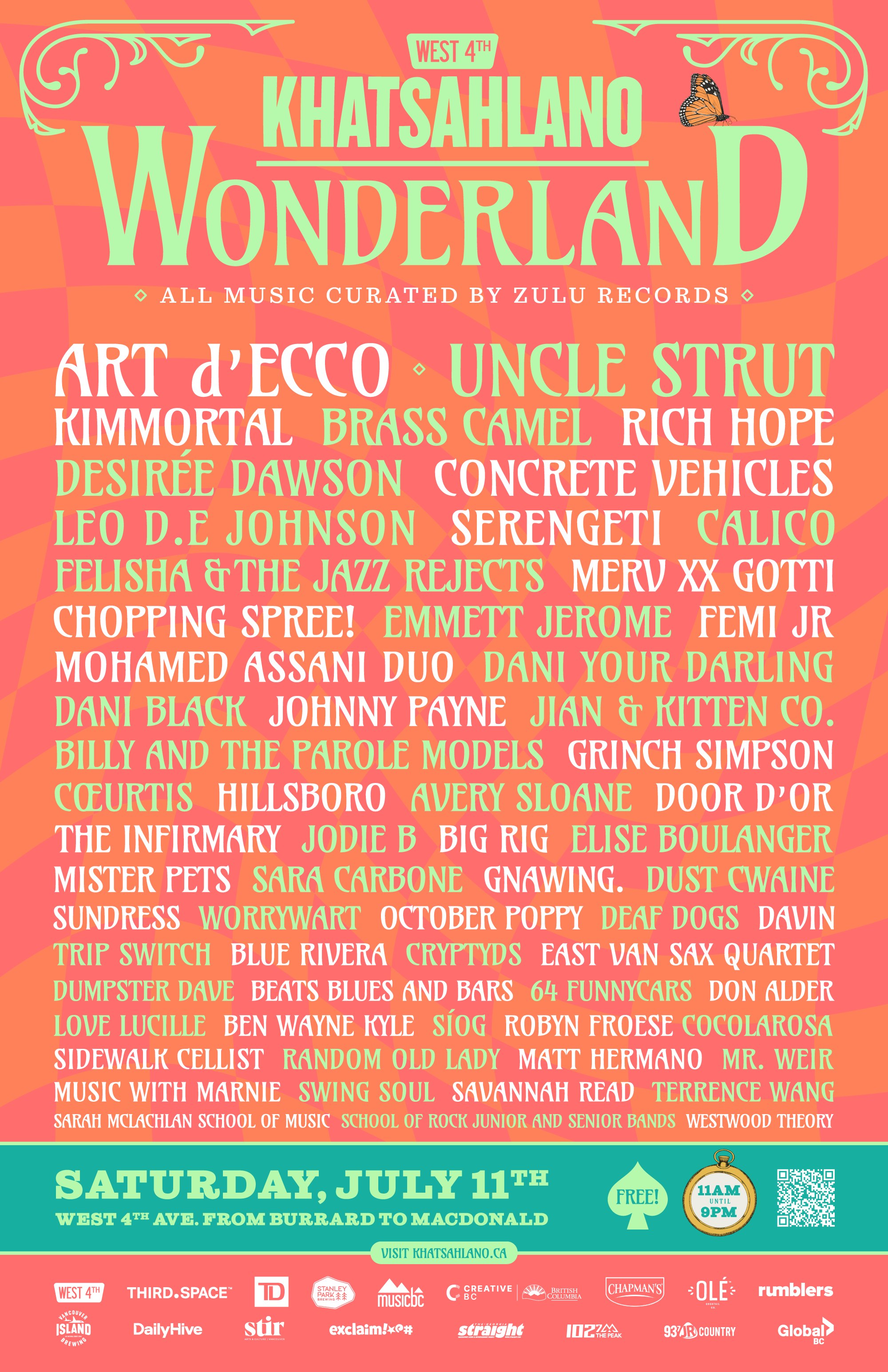 Khatsahlano Street Party — affiche / photo officielle