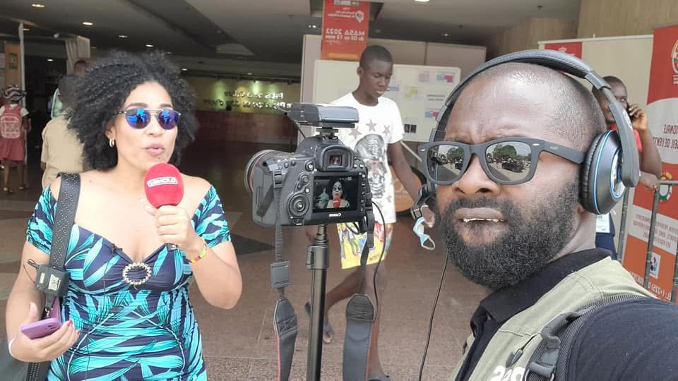 En tournage au MASA 2022