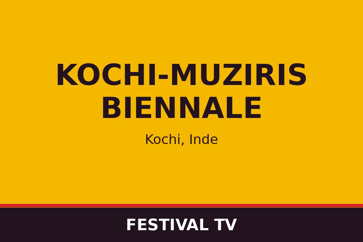 Kochi-Muziris Biennale — affiche / photo officielle