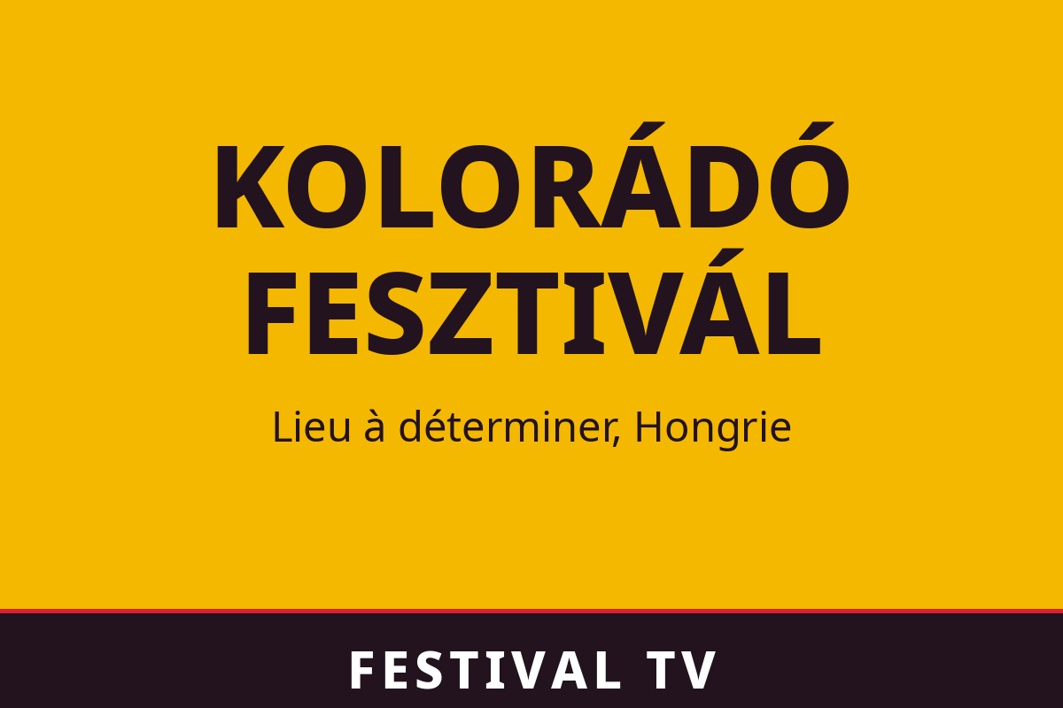 Kolorádó Fesztivál — visuel Festival TV