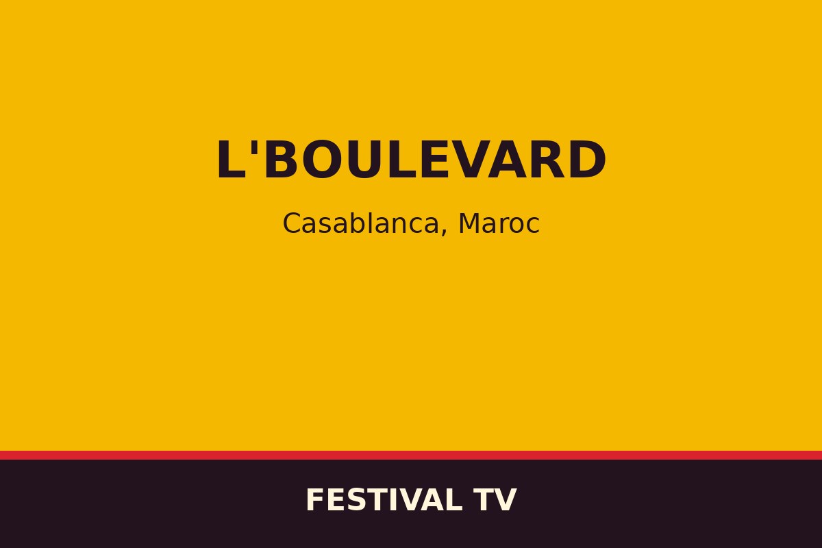 L'Boulevard — Boulevard des jeunes musicians — poster / official photo