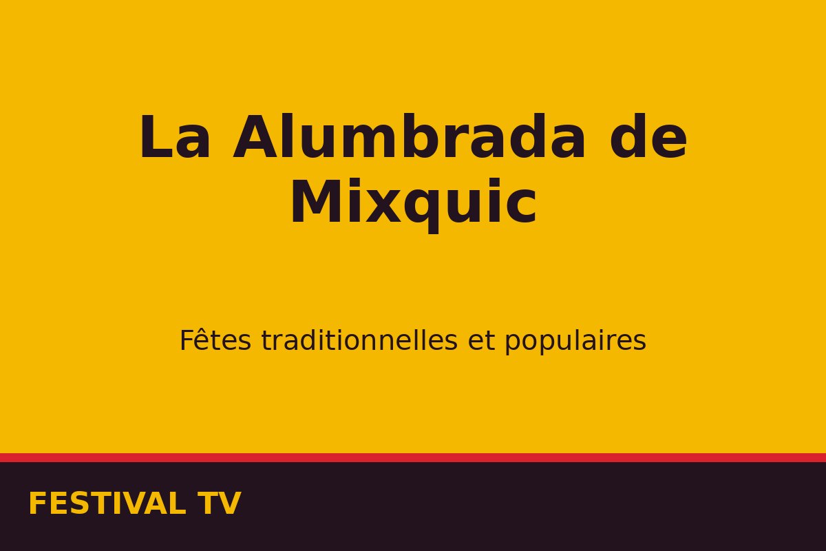 La Alumbrada de Mixquic — affiche / photo officielle
