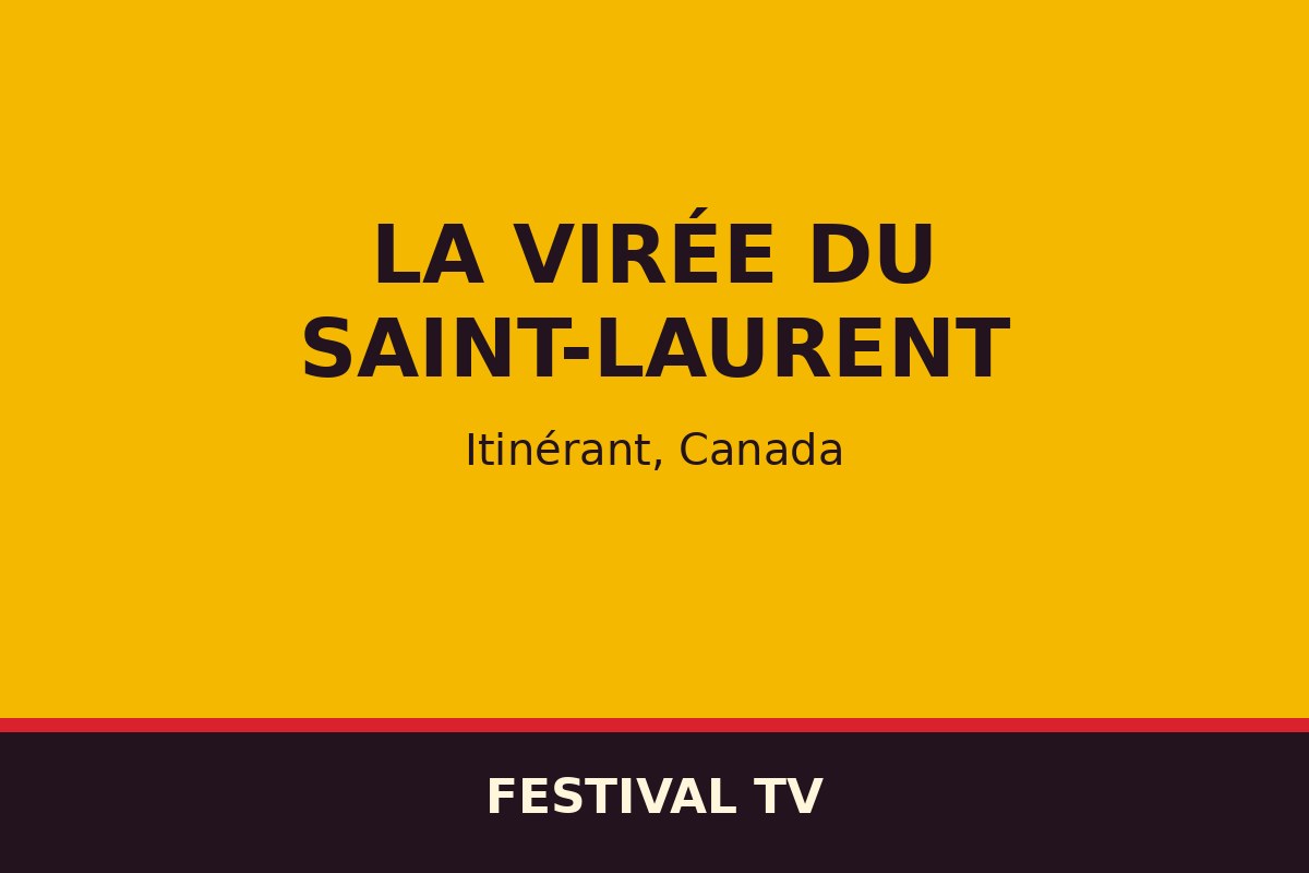 La Virée du Saint-Laurent — affiche / photo officielle
