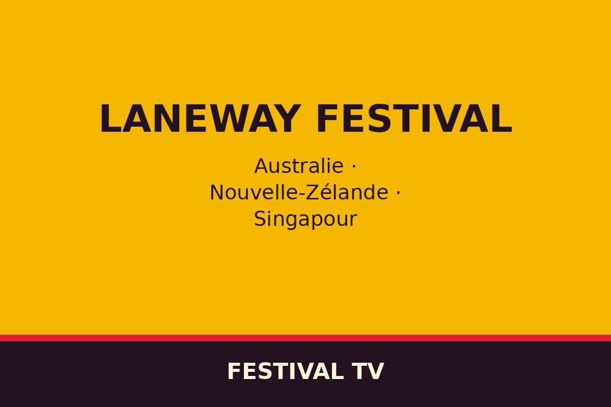 Laneway Festival (St. Jerome's Laneway Festival) — poster / official photo