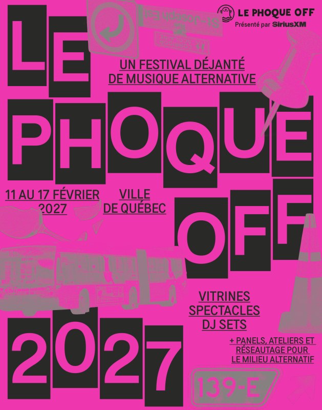 Le Phoque OFF — affiche / photo officielle