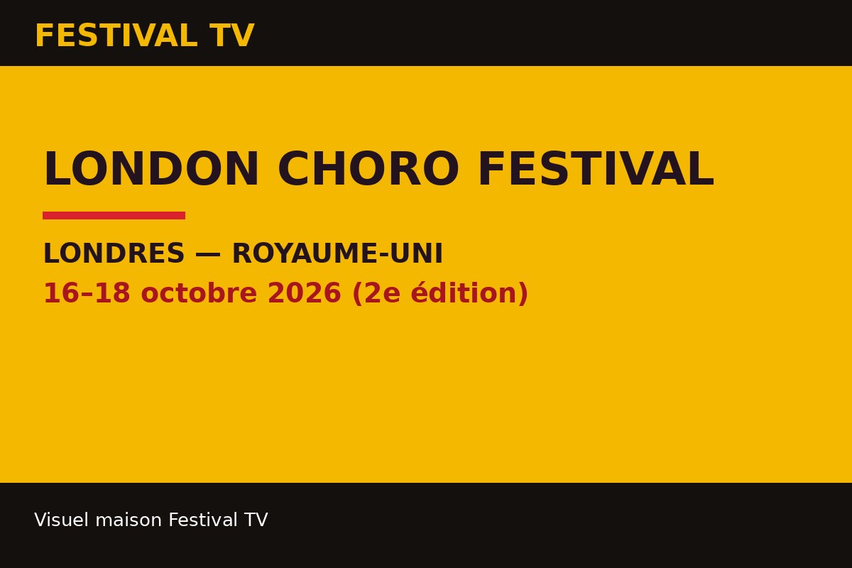 London Choro Festival — visuel de la fiche