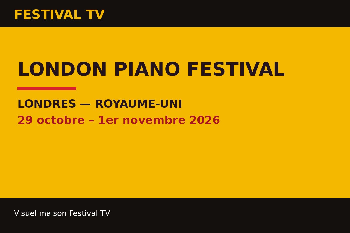 London Piano Festival — visuel de la fiche