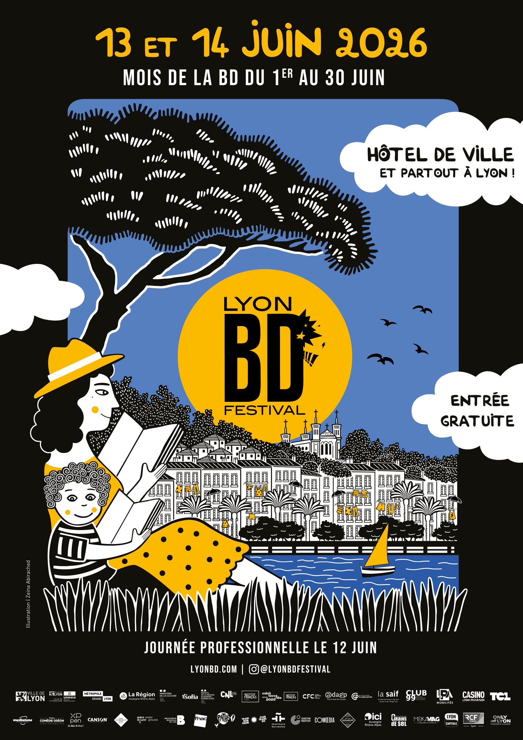 Lyon BD Festival — affiche / photo officielle