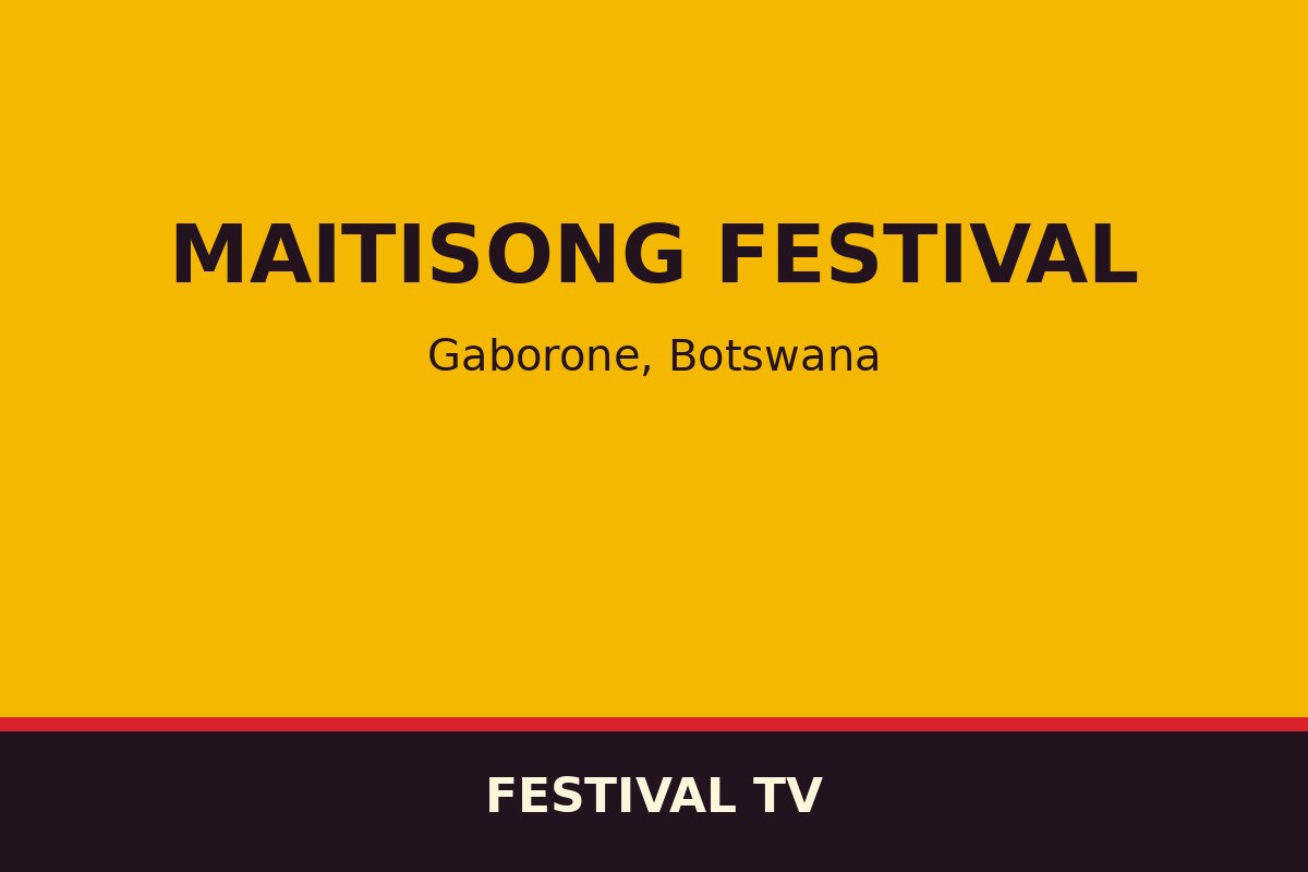 Maitisong Festival — affiche / photo officielle