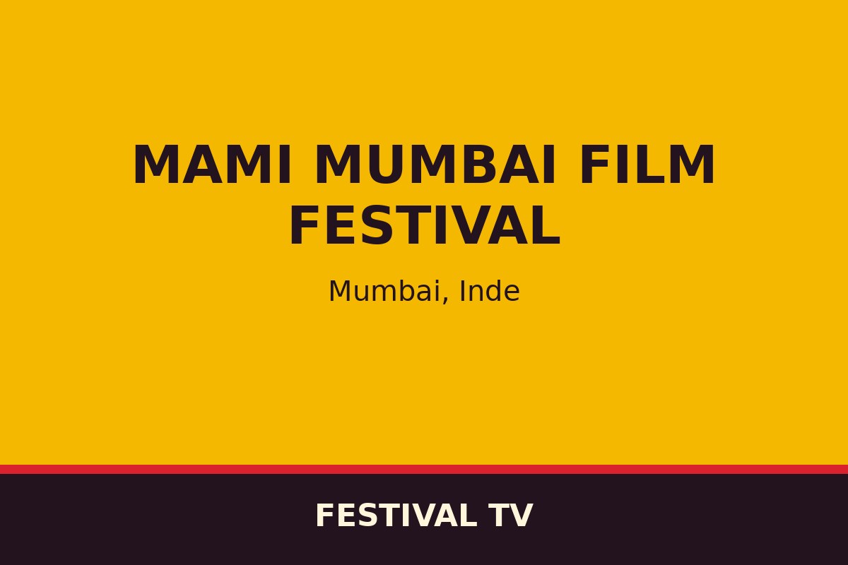 MAMI Mumbai Film Festival — affiche / photo officielle