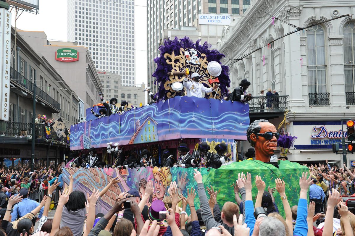 Mardi Gras — Carnival of New Orleans — poster / official photo
