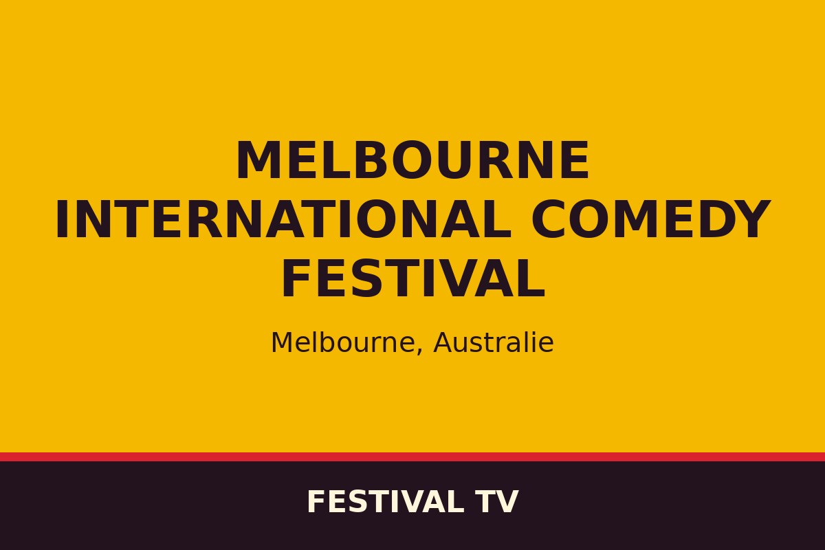 Melbourne International Comedy Festival — affiche / photo officielle