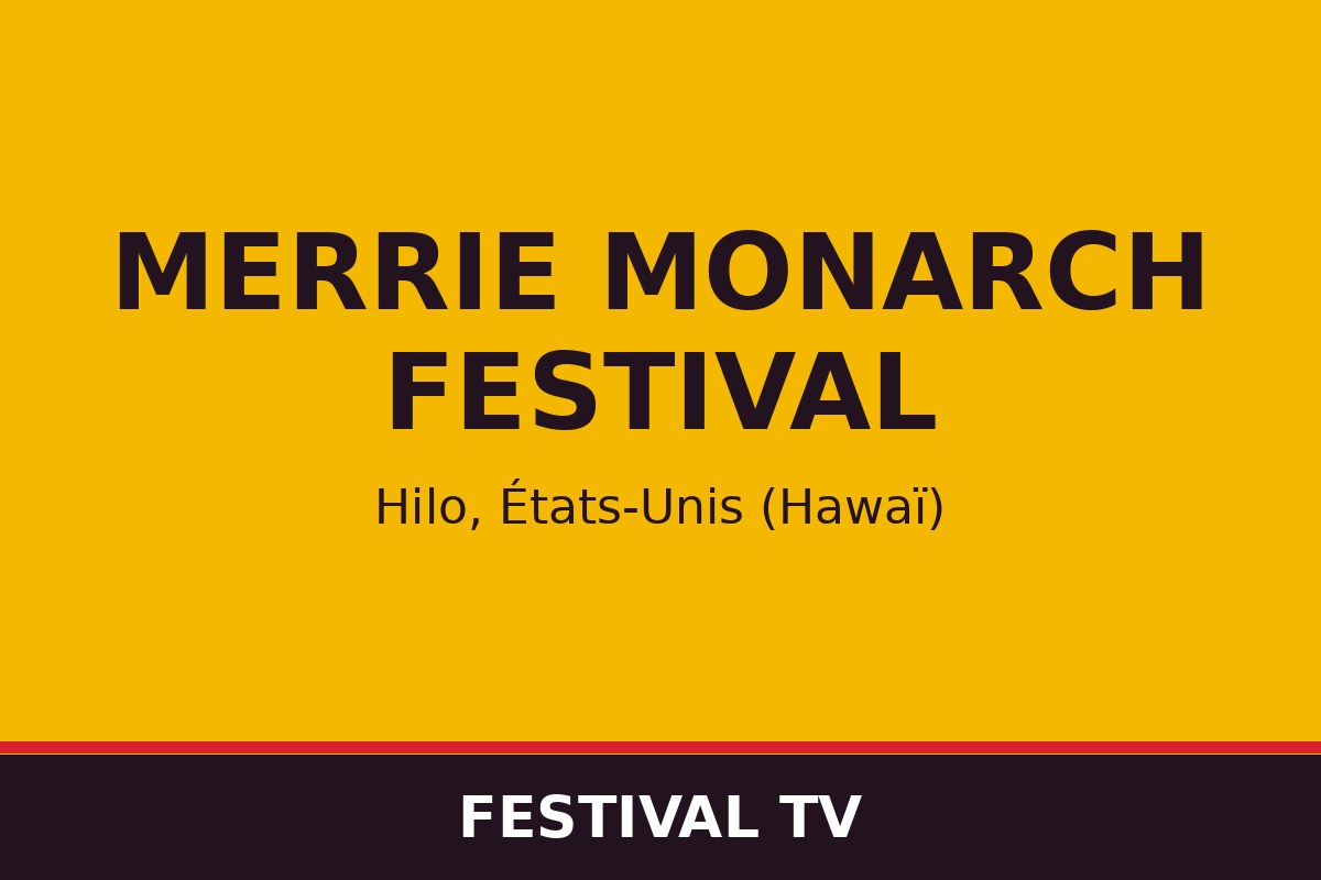 Merrie Monarch Festival — affiche / photo officielle
