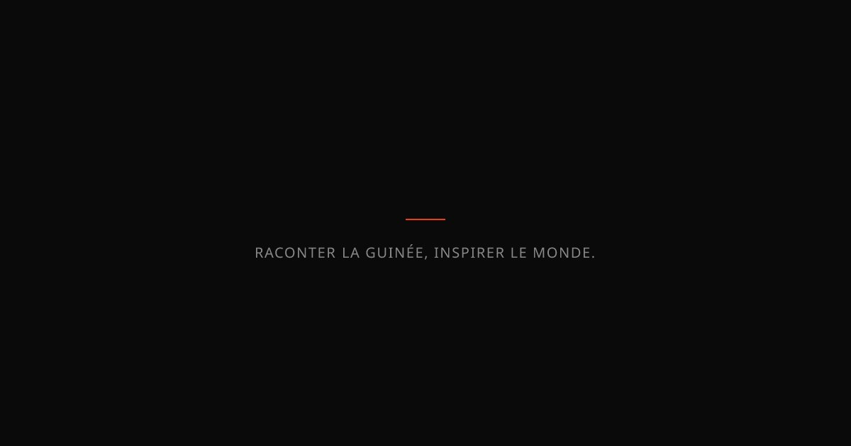Agence SINANI — Photographes en Guinée