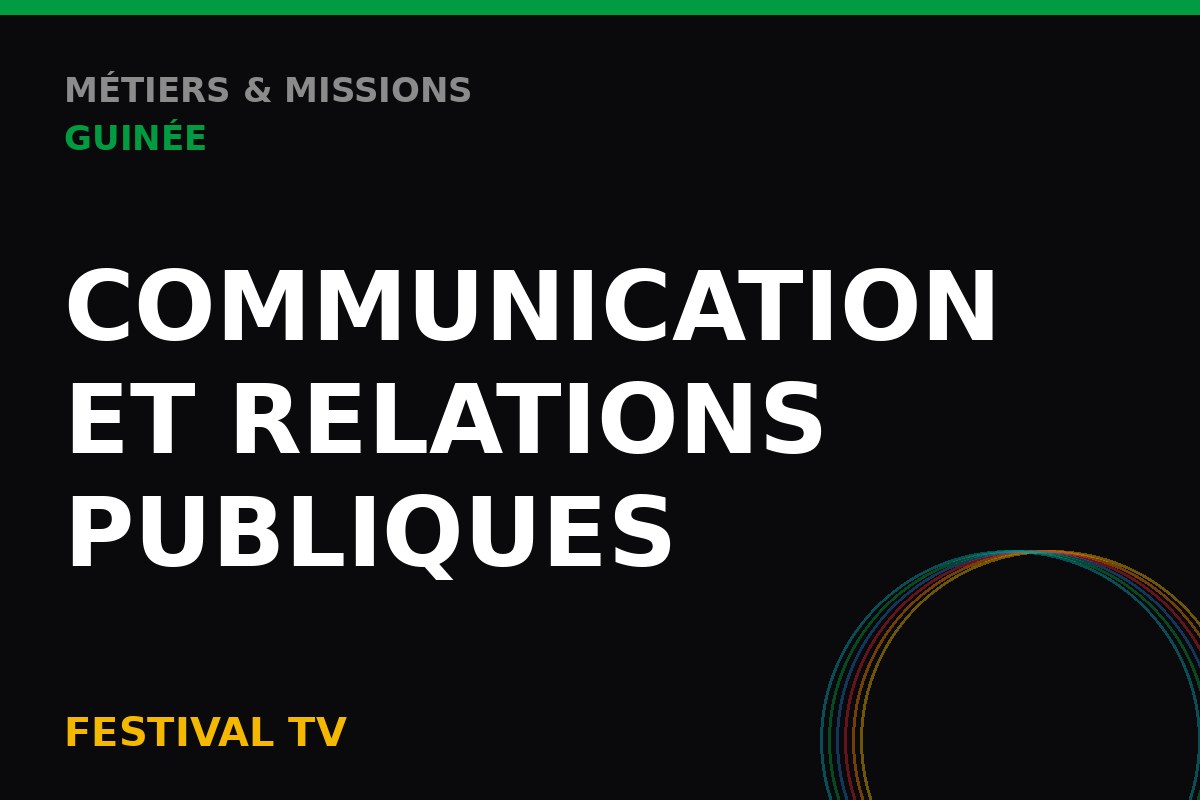 Monarch Conakry — Communication et relations publiques en Guinée (visuel de catégorie Festival TV)