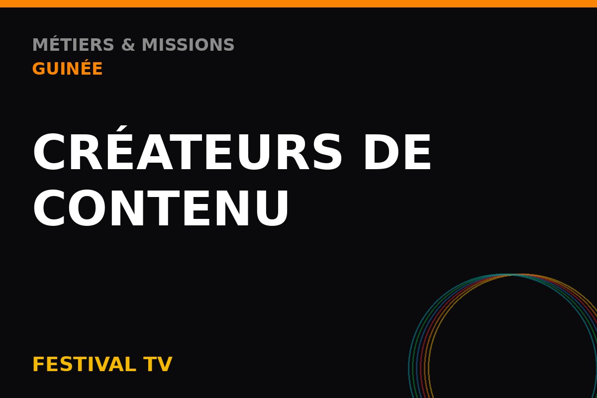 ABLOGUI — Association des Blogueurs de Guinée — Créateurs de contenu en Guinée (visuel de catégorie Festival TV)