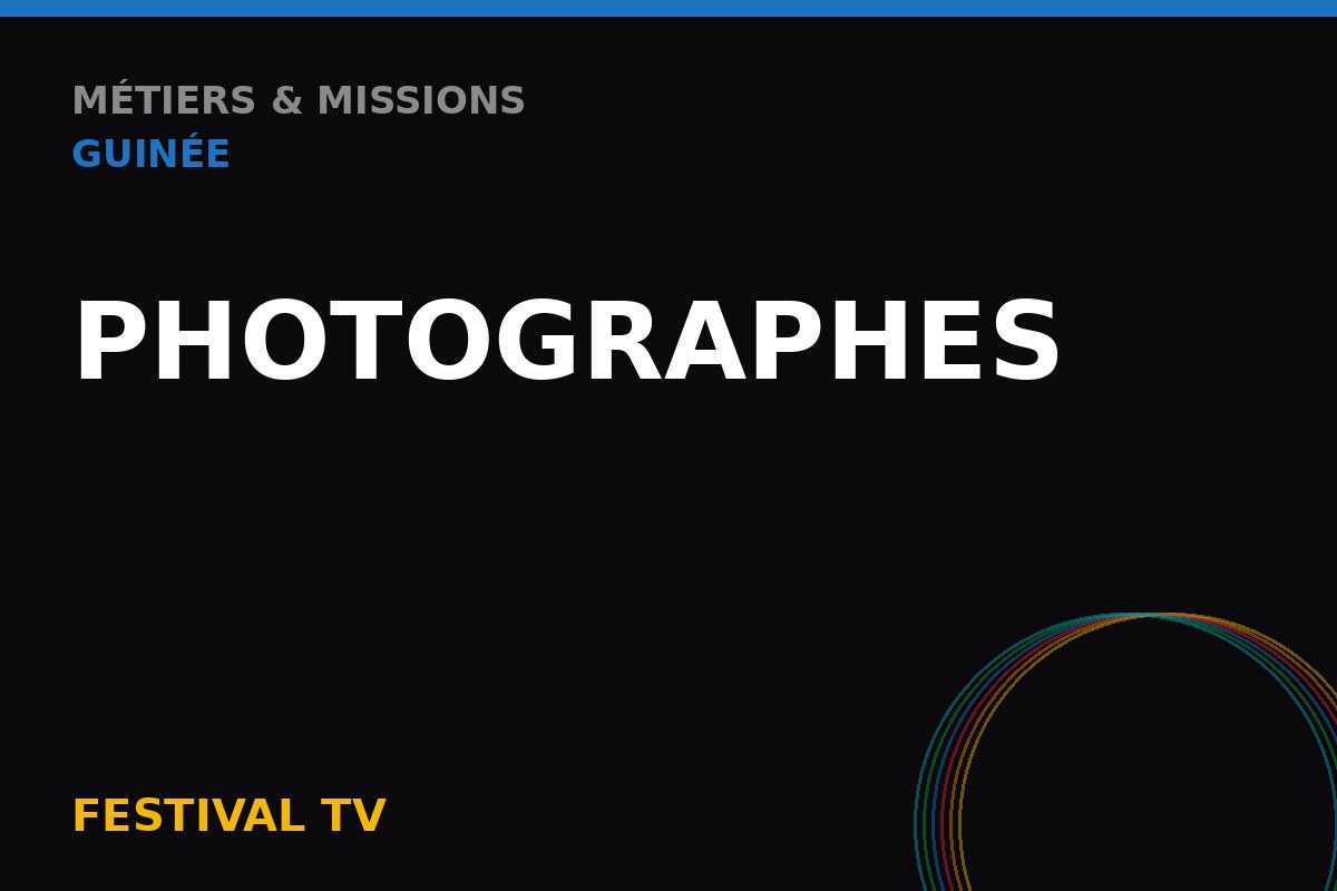 2Kstudio Photo — Photographes en Guinée (visuel de catégorie Festival TV)