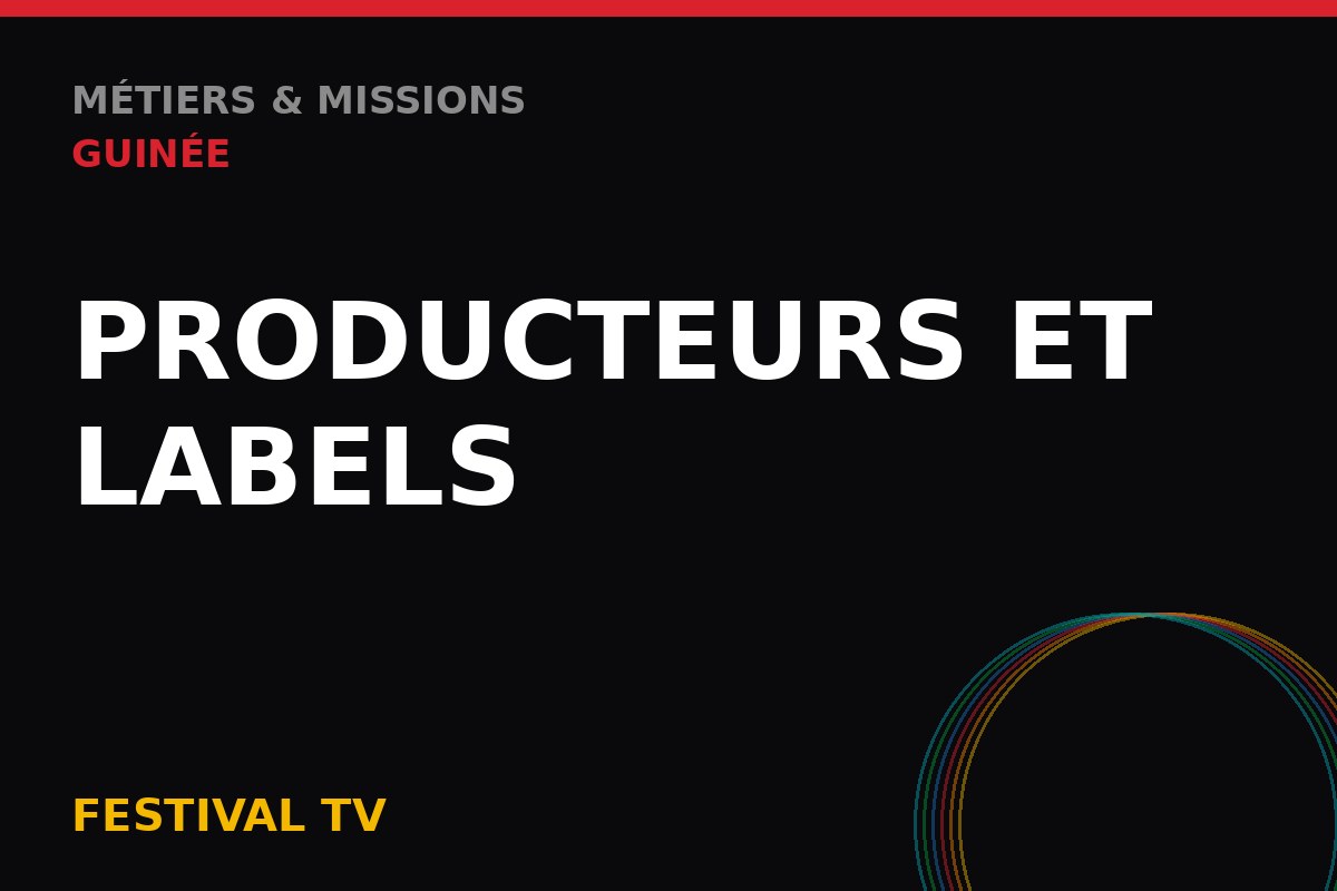 Benedi Records — Producteurs et labels en Guinée (visuel de catégorie Festival TV)