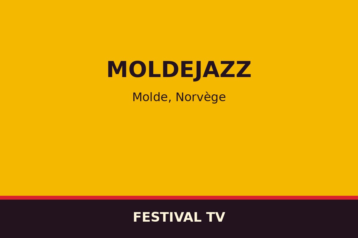 Moldejazz — affiche / photo officielle