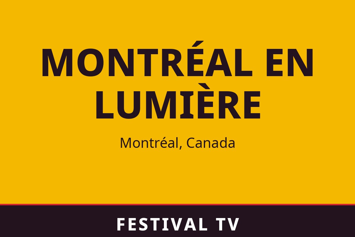 Montréal en Lumière — visuel Festival TV