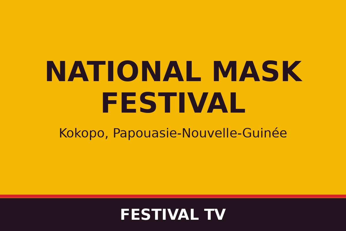 National Mask Festival — affiche / photo officielle