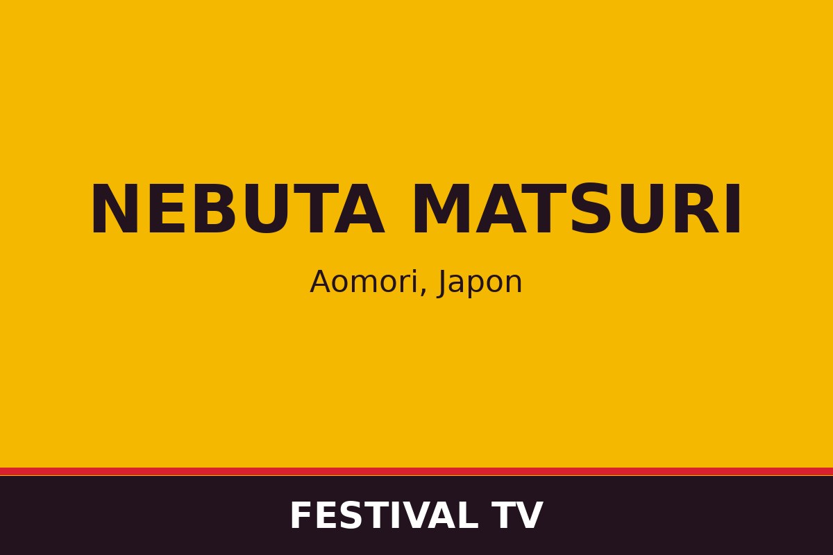 Nebuta Matsuri — affiche / photo officielle