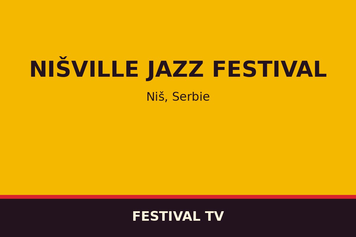 Nišville Jazz Festival — affiche / photo officielle