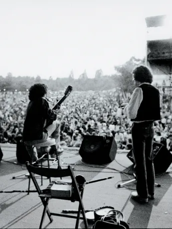 The Nyon Folk Festival in Colovray in 1978