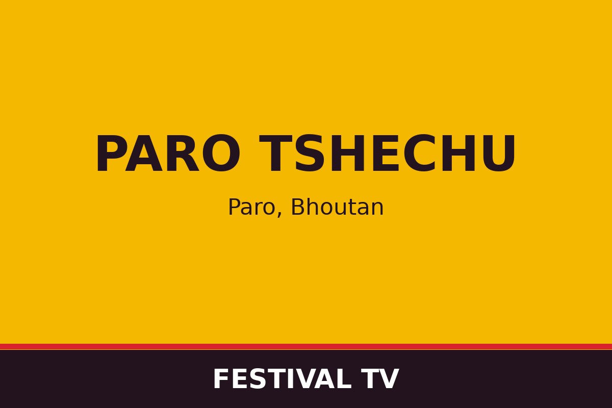 Paro Tshechu — affiche / photo officielle