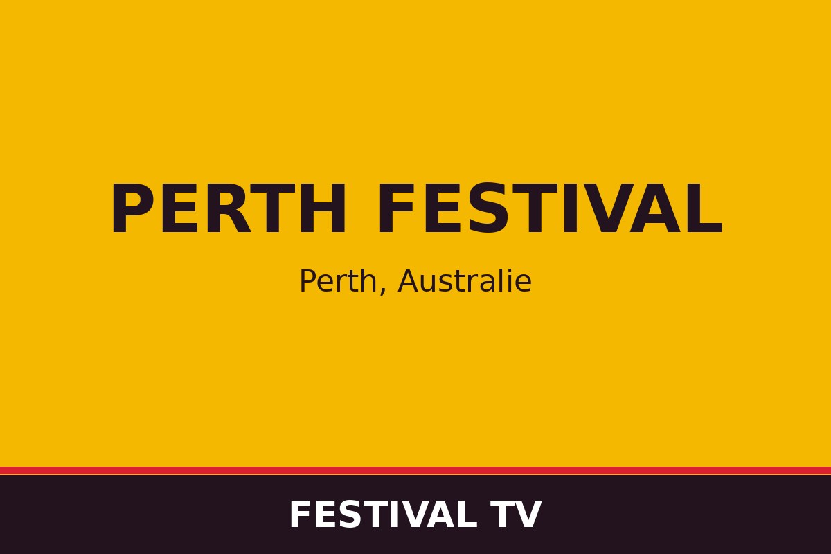Perth Festival — affiche / photo officielle