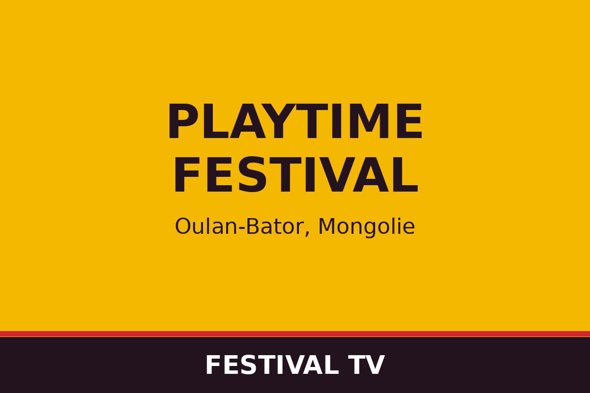 Playtime Festival — affiche / photo officielle