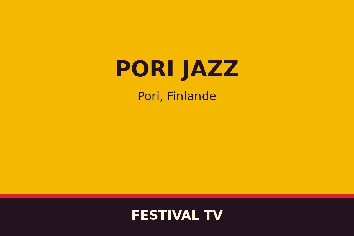 Pori Jazz — affiche / photo officielle