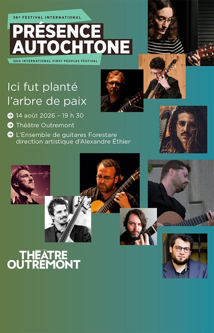 Aboriginal Presence — Montreal First Peoples' Festival — poster / official photo