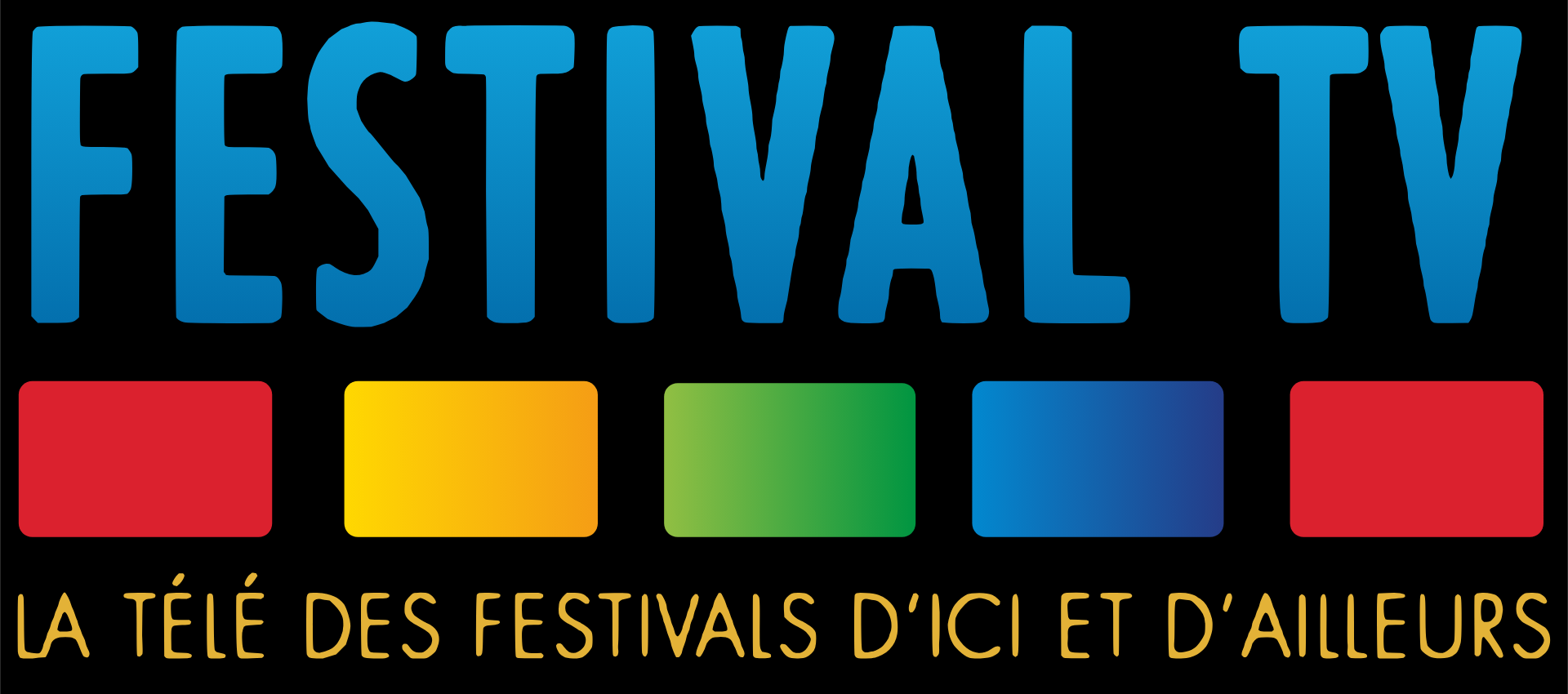 Logo Festival TV sur fond noir