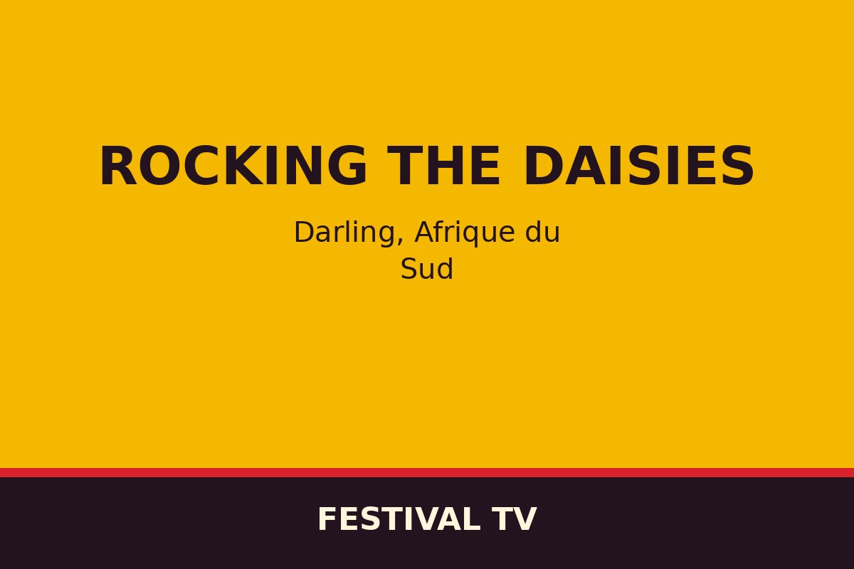 Rocking the Daisies — affiche / photo officielle