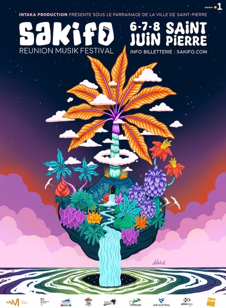 Sakifo Musik Festival — affiche / photo officielle